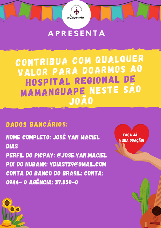 Contribuição Arraiá 2021 Contribuição Arraiá 2021