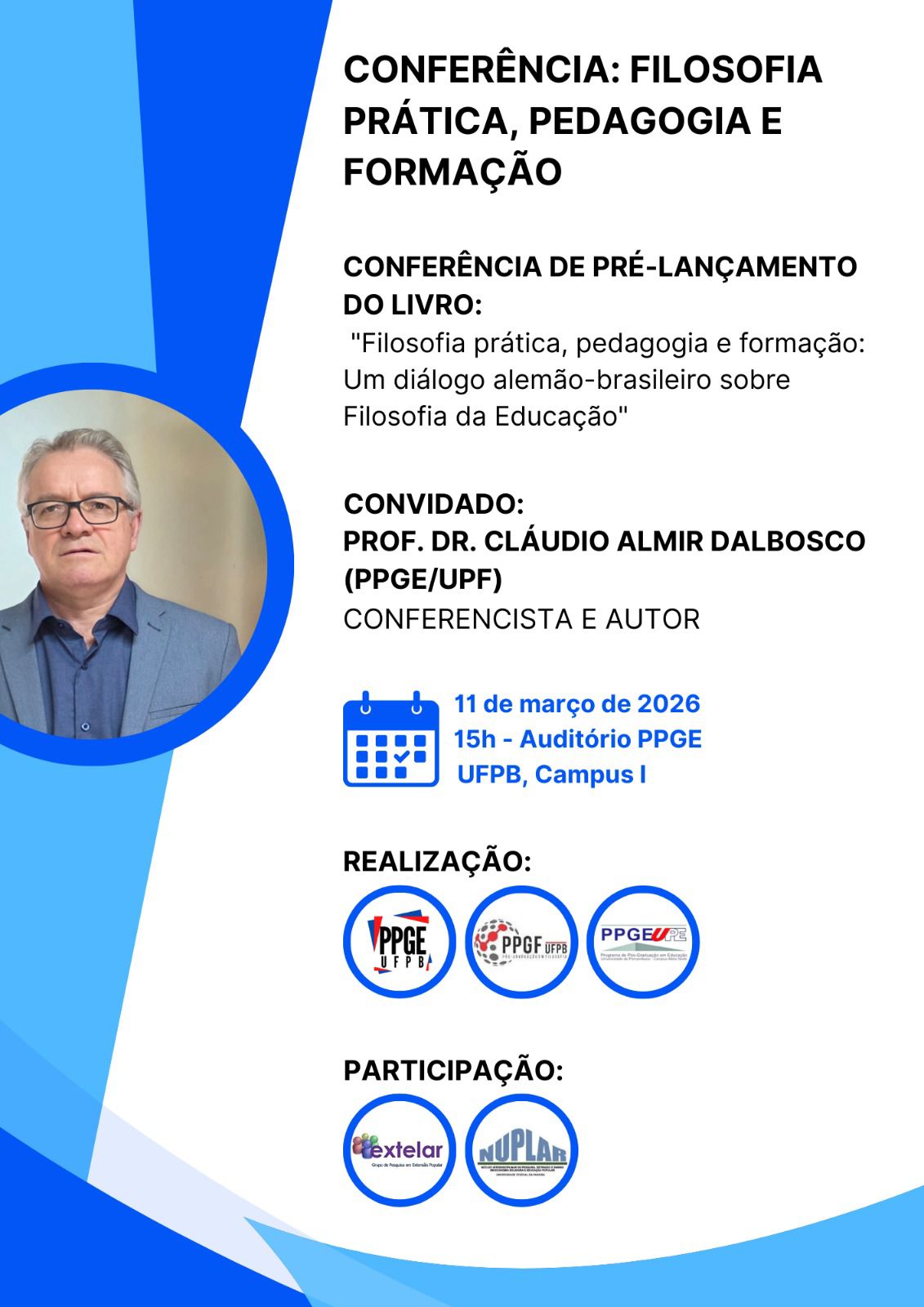 Conferência Professor Almir Conferência Professor Almir