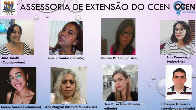 Assessoria de Extensão do  CCEN
