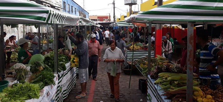 Feira Livre de Areia, maio de 2019_Imagem disponível no Facebook Compre na Feira