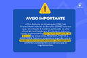 AVISO IMPORTANTE
