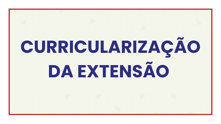 Agendamento Curricularização