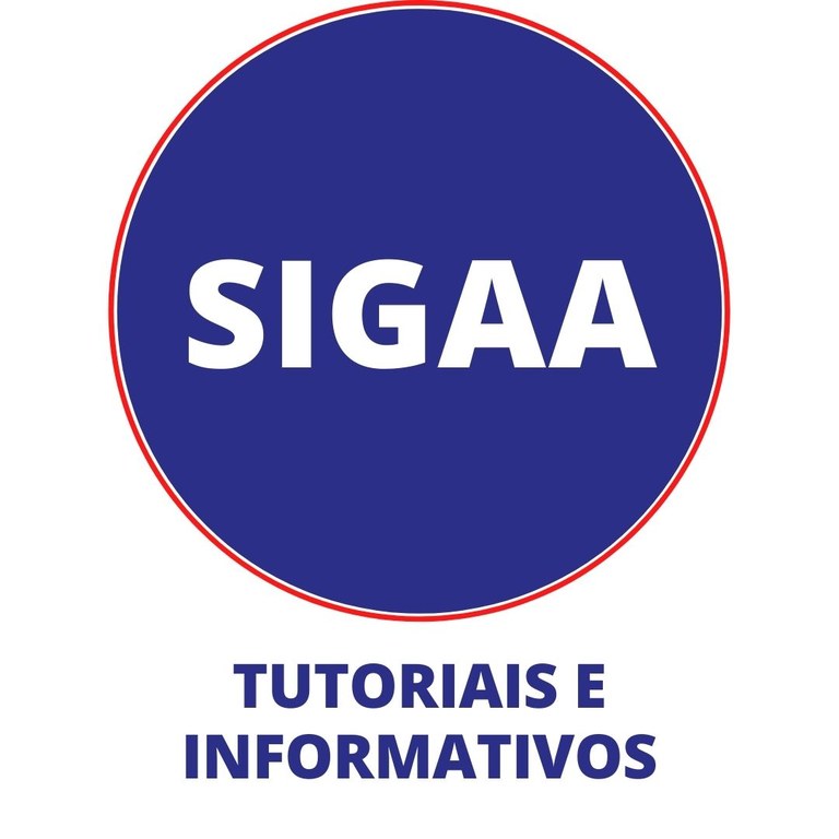 Ícones _SIGAA Tutoriais 2021