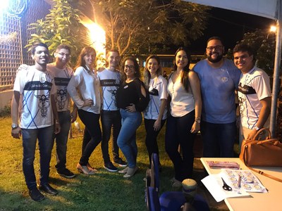 Equipe do Plantão Fiscal em evento realizado na UFPB. Imagem cedida pela equipe. Equipe do Plantão Fiscal em evento realizado na UFPB. Imagem cedida pela equipe.