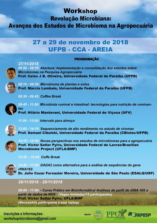 Workshop: revolução microbiana