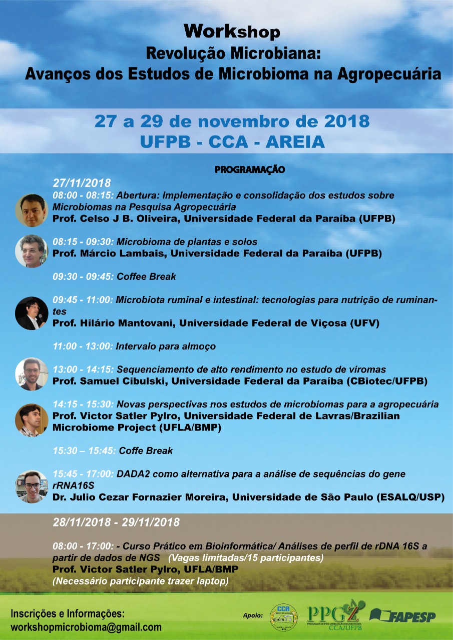 Workshop: revolução microbiana