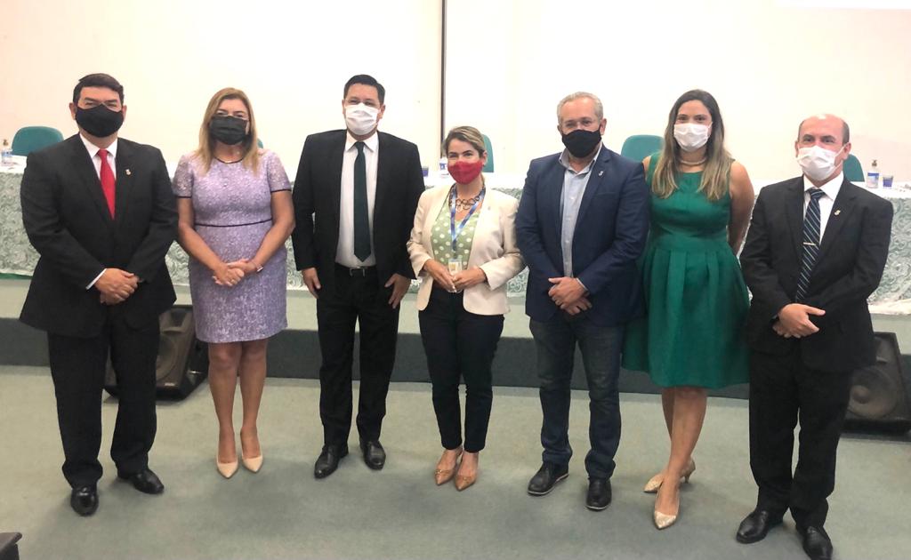 POSSE DA DIRETORIA DO CCS E DA ETS É REALIZADA DE FORMA HÍBRIDA NA UFPB Foto: Rogério Almeida