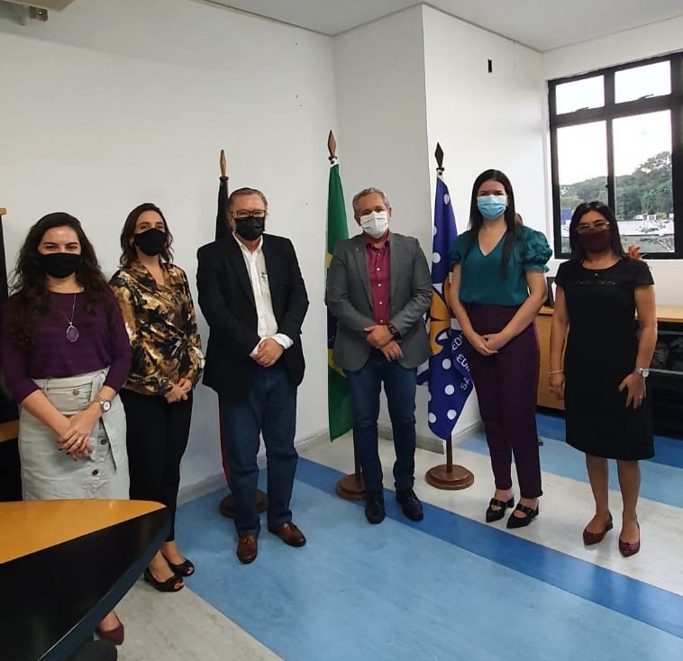 UFPB RECEBE DIRIGENTES DA FECOMÉRCIO, SESC E SENAC Foto: Oriel Farias