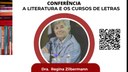 Conferência “A Literatura e os Cursos de Letras”