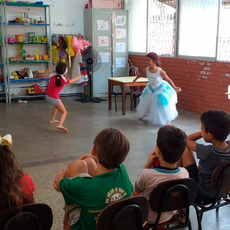 Espaço atende crianças com idade entre 3 e 10 anos. Crédito: Divulgação