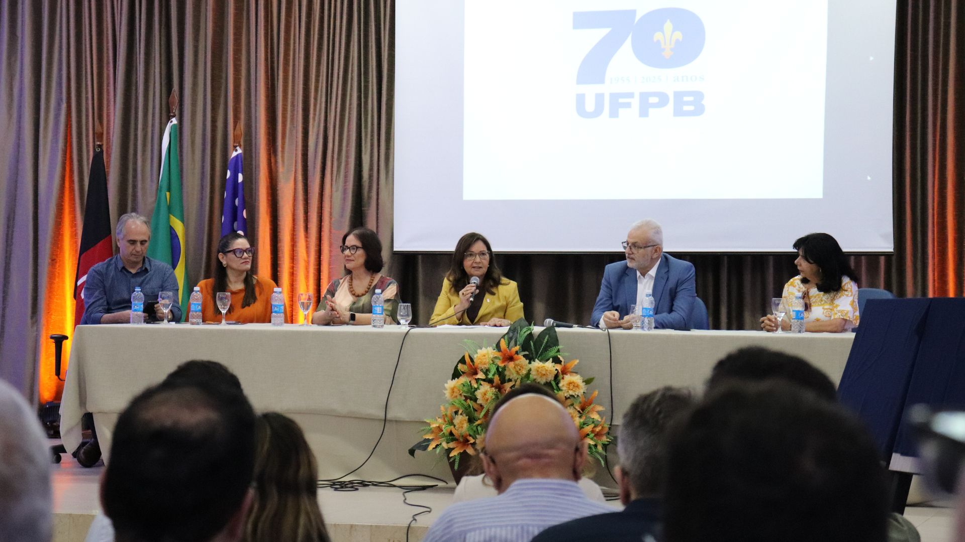 Cerimônia marca lançamento da programação alusiva aos 70 anos da UFPB