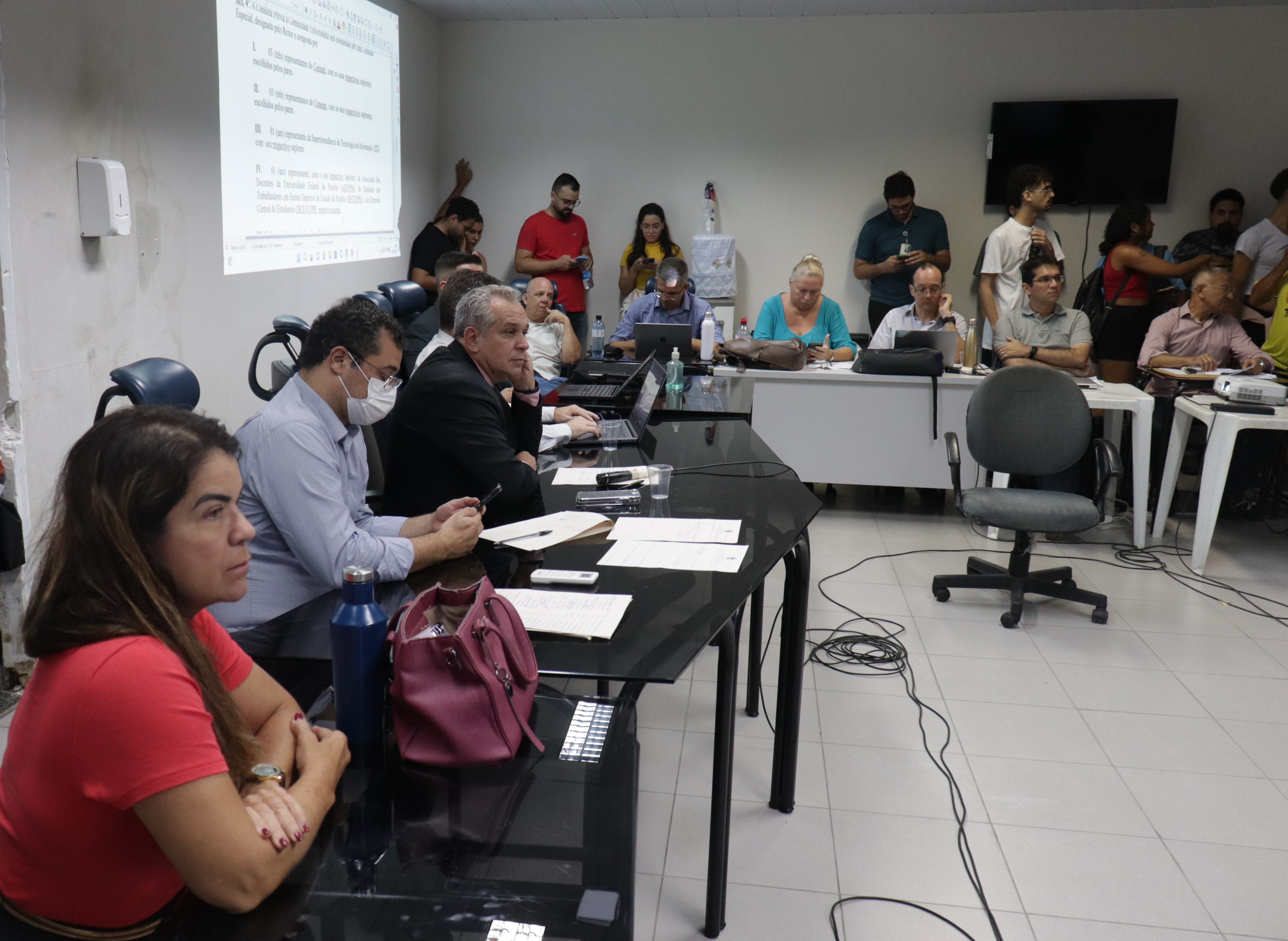 CONSUNI INICIA APRECIAÇÃO DA RESOLUÇÃO SOBRE CONSULTA ELEITORAL DA UFPB Foto: Angélica Gouveia