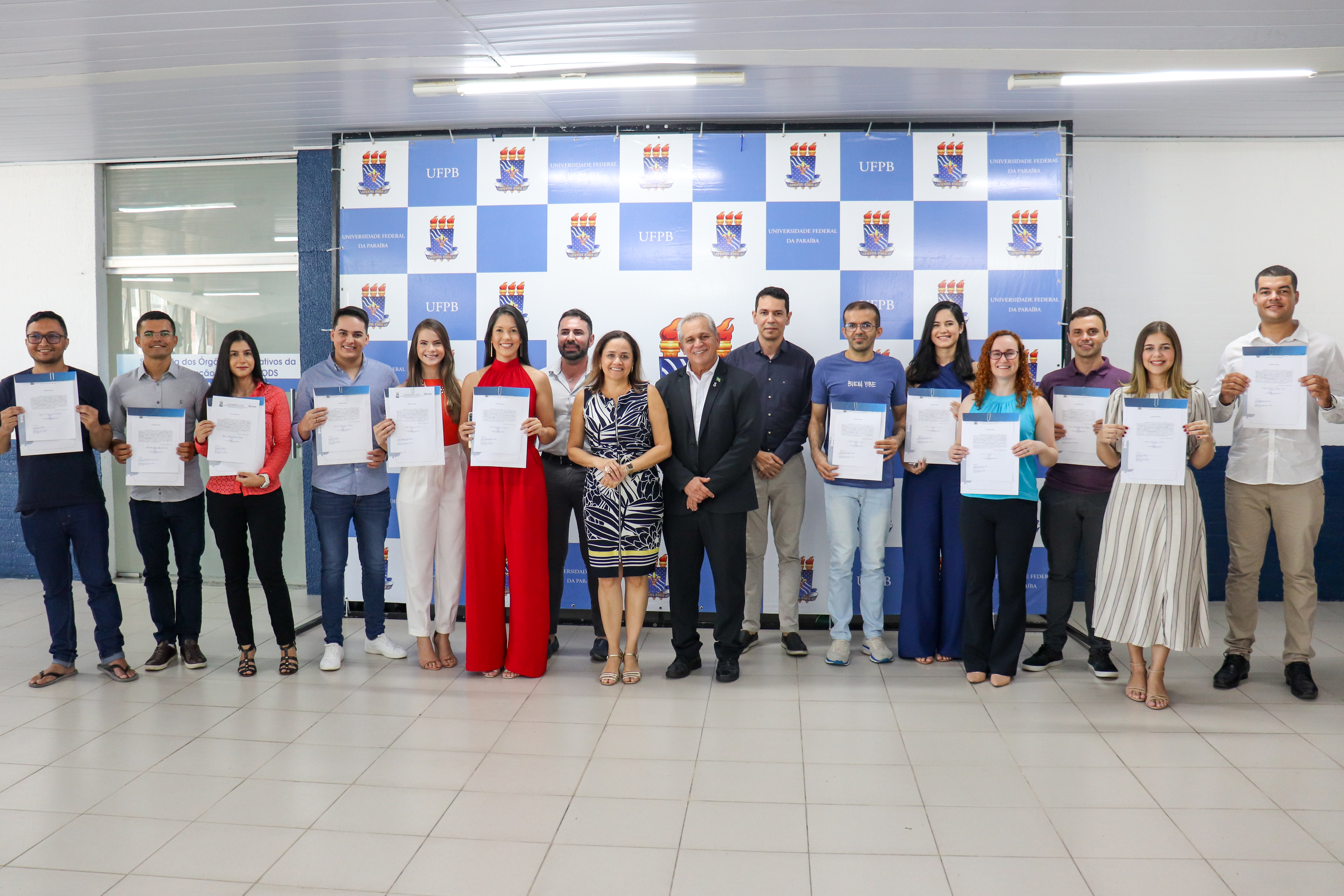 DOZE NOVOS SERVIDORES SÃO EMPOSSADOS NA UFPB NESTA SEXTA-FEIRA (1º) Foto: Angélica Gouveia