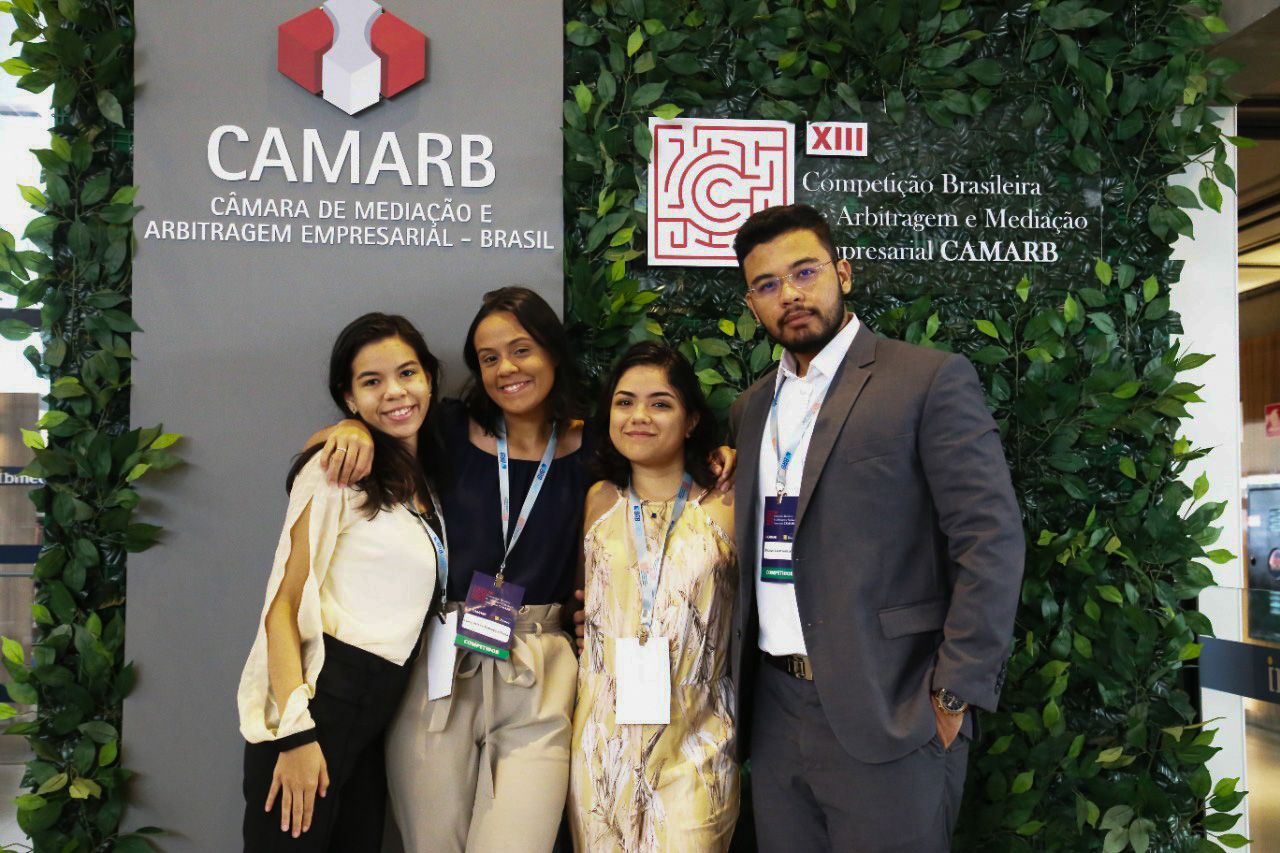 ESTUDANTES DA UFPB CONQUISTAM O 1º LUGAR EM COMPETIÇÃO BRASILEIRA DE ARBITRAGEM E MEDIAÇÃO Foto: Divulgação/Camarb