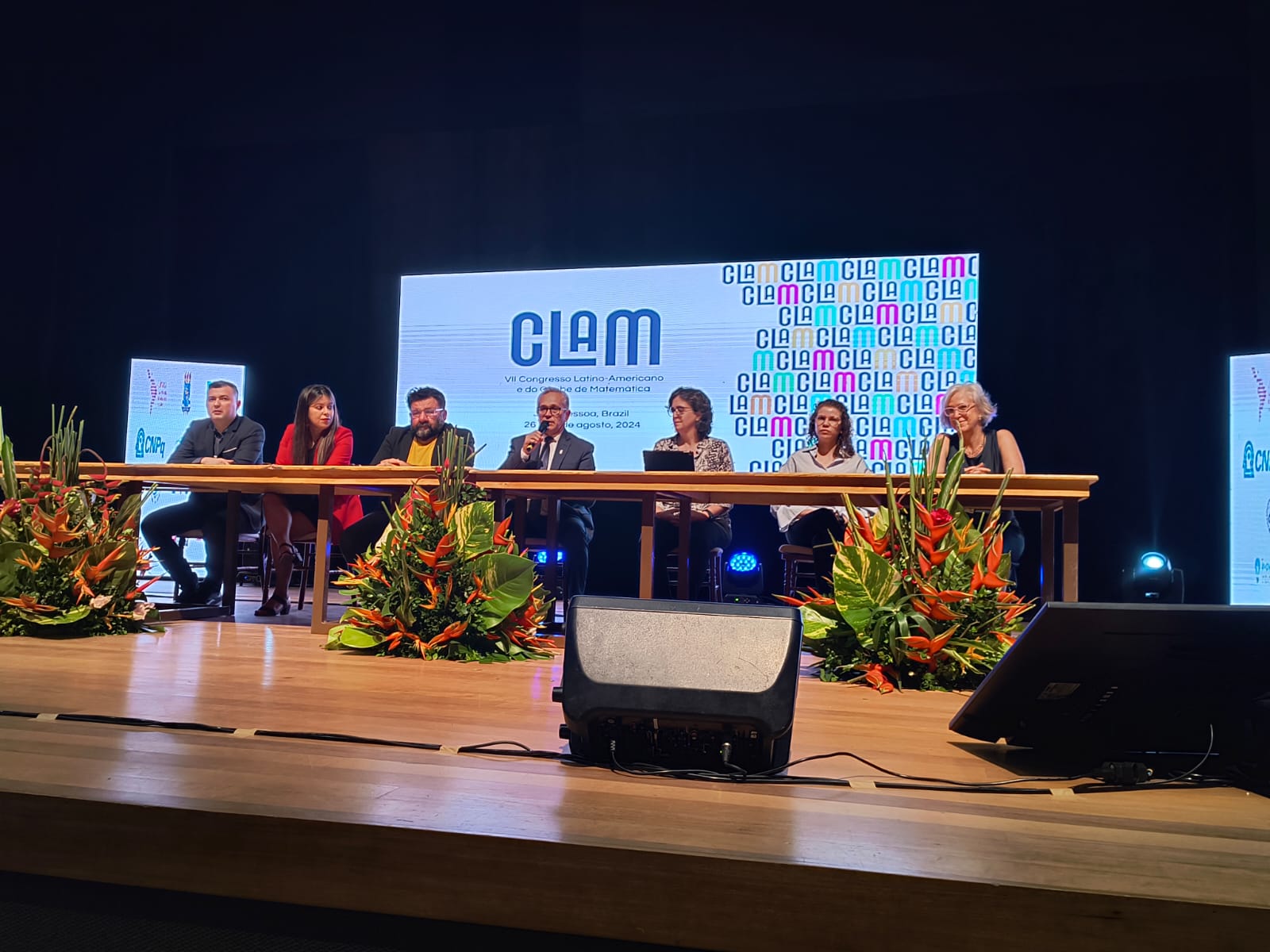 Promovido pela UFPB, VII Congresso Latino-Americano e do Caribe de Matemática tem início nesta segunda (26), em João Pessoa Foto: Elenice Monteiro/Cerimonial UFPB