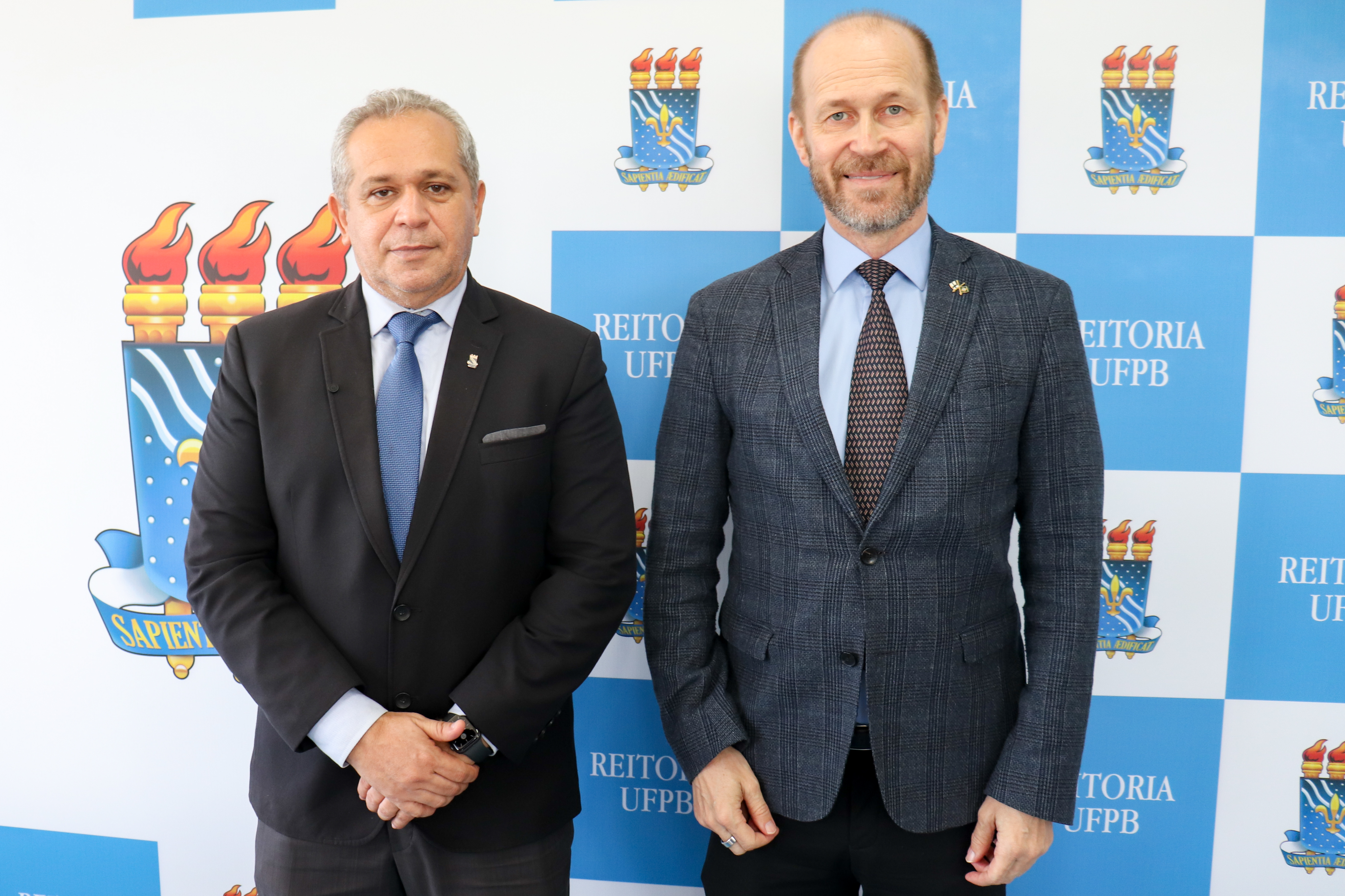 REITOR DA UFPB SE REÚNE COM EMBAIXADOR DA FINLÂNDIA PARA DISCUTIR PROPOSTAS COLABORATIVAS Foto: Angélica Gouveia