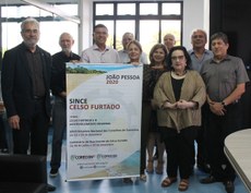 Programação do centenário foi discutida nesta terça (19), na Reitoria da UFPB, em João Pessoa. Crédito: Beatriz Barros